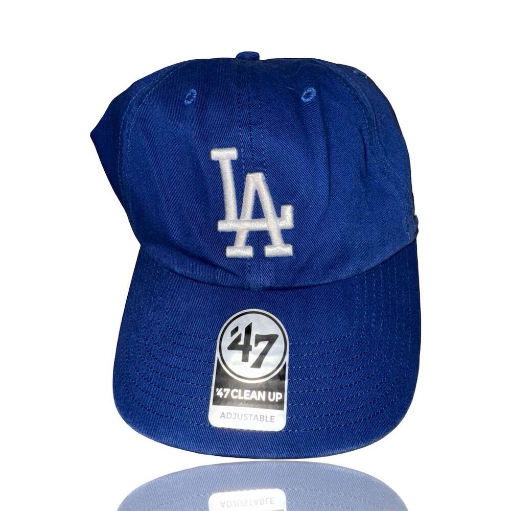 Los Angeles Dodgers '47 Clean Up Blue Adjustable Baseball Cap Unisex: Brand NEW
